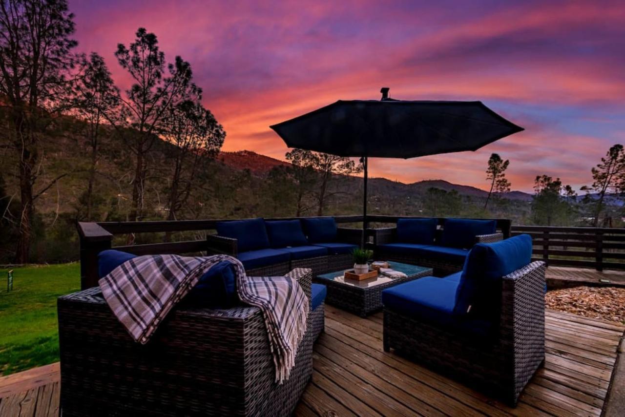 Sierra Vista Lookout Lodge With Creek, Waterfall And Waterholes, Minutes From Bass Lake And Yosemite South Gate North Fork Екстер'єр фото