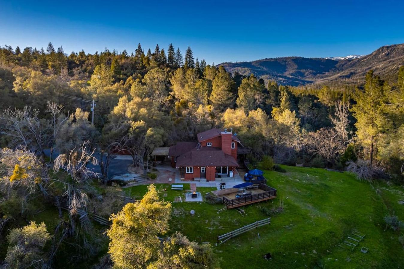 Sierra Vista Lookout Lodge With Creek, Waterfall And Waterholes, Minutes From Bass Lake And Yosemite South Gate North Fork Екстер'єр фото