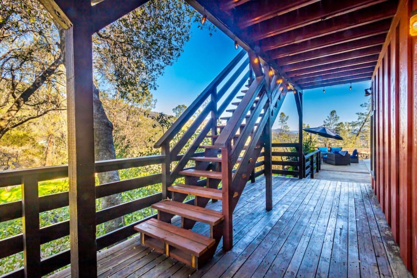 Sierra Vista Lookout Lodge With Creek, Waterfall And Waterholes, Minutes From Bass Lake And Yosemite South Gate North Fork Екстер'єр фото