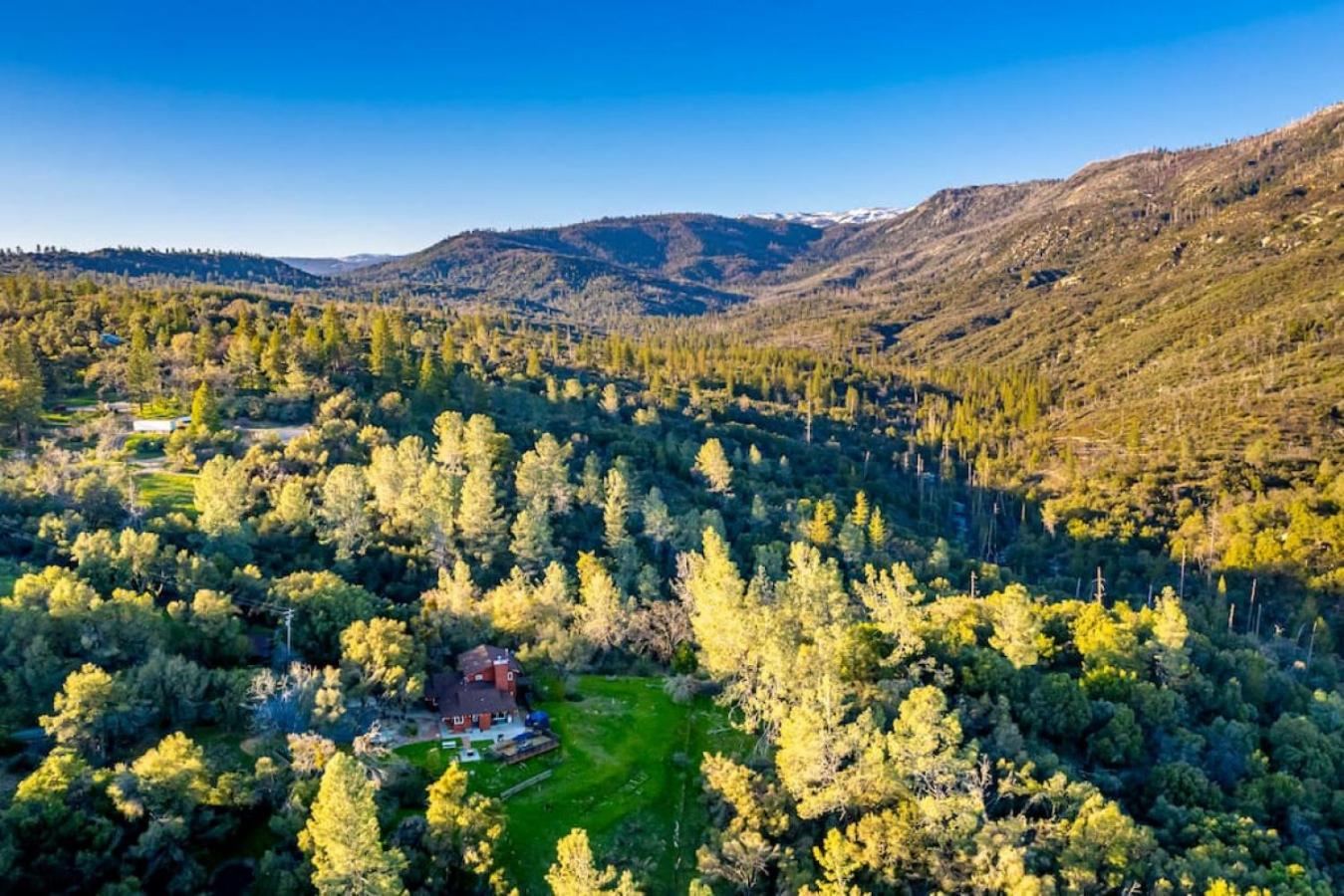 Sierra Vista Lookout Lodge With Creek, Waterfall And Waterholes, Minutes From Bass Lake And Yosemite South Gate North Fork Екстер'єр фото